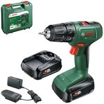 Bosch Home & Garden Akku-Bohrschrauber Easydrill 18V-40, Inkl. Koffer, mit 2...