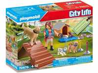 Playmobil City Life Geschenkset Hundetrainerin 70676