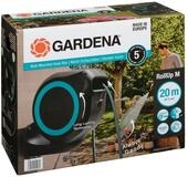 GARDENA Gartenschlauch Wand-Schlauchbox RollUp M (t&uuml;rkis) 20 m