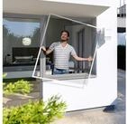Windhager Insektenschutz-Fensterrahmen Spannrahmen PLUS, BxH: 100x120 cm