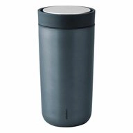 Stelton Thermobecher Trinkbecher To Go Click 0.4 l, Edelstahl (90 Prozent...