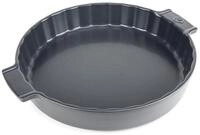 PEUGEOT Quicheform APPOLIA Keramik 30cm Schiefergrau Torteform Sp&uuml;lmaschinenfest