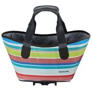 racktime Fahrradkorb Racktime AGNETHA 2.0 Einkaufstasche 15L Sweet Candy - Snapit 2.0