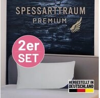 SPESSARTTRAUM G&auml;nsedaunenkopfkissen Premium, Kopfkissen 1-tlg. oder 2-tlg. 40x80