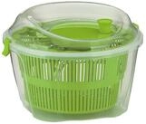 kela Salatschleuder MAILIN, 4,4 Liter, Gr&uuml;n, Transparent, Kunststoff, &Oslash; 24,5 x H