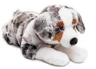 Uni-Toys Kuscheltier Australischer Sch&auml;ferhund m.Geschirr - 63 cm -...