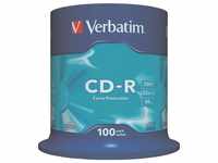 Verbatim CD-Rohling CD-R80 700 MB 52x 100er-Spindel