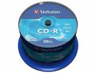 Verbatim CD-Rohling CD-R80 700 MB 52X 50er Spindel