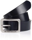 TOM TAILOR Lederg&uuml;rtel TTEVE 4 cm breiter Damen Lederg&uuml;rtel, kalssiches Must-Have