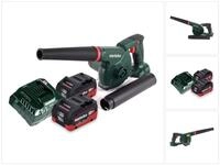 metabo Akku-Laubbl&auml;ser AG 18 Akku Gebl&auml;se 18 V + 2x Akku 10,0 Ah + Ladeger&auml;t