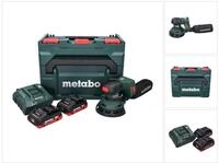 metabo Akku-Exzenterschleifer SXA 18 LTX 125 BL 18 V 125 mm Brushless + 2x Akku...