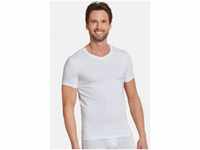 Schiesser Unterhemd Long Life Cotton (1-St) Unterhemd / Shirt Kurzarm - Baumwolle -