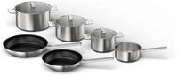 SIEMENS Kochtopf HZ9SE060, Edelstahl (6-tlg), Kochgeschirrset: 6-teilig