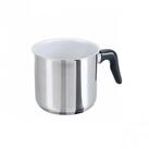 Genius Milchtopf Cerafit Steel Milchtopf 14 cm, Edelstahl, Keramik,