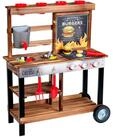 Theo Klein Spielk&uuml;che Theo Klein Beach Picnic BBQ Country Sommer K&uuml;che, Holz