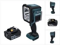 Makita Baustrahler DML 812 T1 Akku LED Handstrahler Taschen Lampe 18 V 1250 lm + 1x