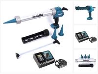 Makita Akku-Kartuschenpistole DCG 180 RT1X 18 V 300 / 600 ml + 1x Akku 5,0 Ah +