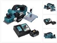 Makita Akku-Falzhobel DKP 181 RF1 Akku Hobel Falzhobel 82 mm 18 V Brushless