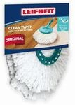 Leifheit 2er Set Ersatzkopf Disc Mop Wischbezug (Mikrofaser,Kunststoff, 32.0x32.0 cm,