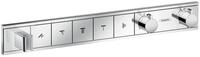 hansgrohe Brausethermostat RainSelect Thermostat f&uuml;r 5 Verbraucher mit...