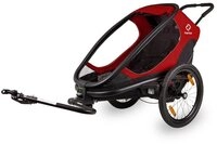 Hamax Fahrradkinderanh&auml;nger Outback One inkl. Fahrraddeichsel und Buggyrad (f&uuml;r 1