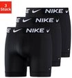 Nike Underwear Boxer BOXER BRIEF 3PK (Packung, 3-St., 3er) mit Logo-Elastikbund