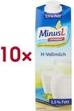 MinusL Milch 3,5% Fett, laktosefrei*, 10x 1 Liter