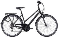 Pegasus Trekkingrad Pegasus Piazza 21 Damen Trapez schwarz 2026, 21 Gang Shimano