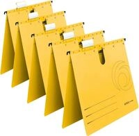 Herlitz Hefter H&auml;ngehefter 230g/qm gelb VE=5 St&uuml;ck