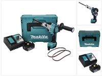 Makita Bandschleifer DBS 180 RG1J Akku Bandfeile 18 V 9 x 533 mm Brushless + 1x...