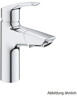 Grohe Badarmatur GROHE Eurosmart EH-WT-Batt. M-Size azb. Auslauf PO-Ablaufgrt. chrom,