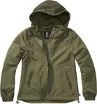 Brandit Allwetterjacke Brandit Damen Ladies Summer Windbreaker Frontzip (1-St)