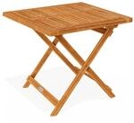 Casaria Klapptisch (1-St), Balkontisch Klappbar Holz 70x70cm 80kg Belastbar...