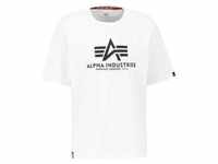 Alpha Industries T-Shirt ALPHA INDUSTRIES Men - T-Shirts Basic OS Heavy T, weiß