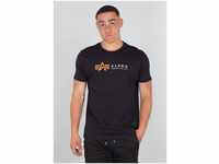 Alpha Industries T-Shirt ALPHA INDUSTRIES Men - T-Shirts Alpha Label T, schwarz