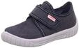 Hausschuh SUPERFIT "BILL, WMS: mittel", M&auml;dchen, Gr. 25, blau (blau, wei&szlig;),