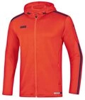Jako Trainingsjacke Kapuzenjacke Striker 2.0 orange/navyblau Damen