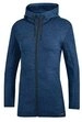 Jako Trainingsjacke Kapuzenjacke Premium Basics (Double-Tech-Knit) marineblau Damen