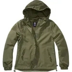 Brandit Kurzjacke Women Summer Frontzip Windbreaker gr&uuml;n M