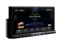 ALPINE iLX-705D Wireless Apple CarPlay Androidradio mit 7 Zoll Display Autoradio