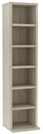 vidaXL Regal NA CD-Schrank Sonoma Eiche 21x20x88 cm Spanplatte
