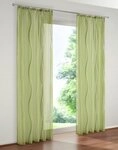 OTTO home Gardine Dimona (2 St), Kr&auml;uselband, transparent, Voile, 2er-Set,
