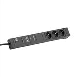 Bachmann CONNECT LINE 3xSchutzkontakt Steckdosenleiste (Kabell&auml;nge 2 m),