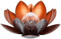 Dehner LED Solarleuchte Solarleuchte Lotus, warmwei&szlig; / kaltwei&szlig;, &Oslash; 27.5 cm, H&ouml;he