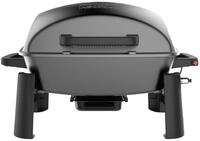 nexgrill Gasgrill Fortress 1-Brenner Tischgrill, Bis zu 300&deg;C, Gusseisen...
