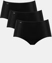 Midislip SLOGGI "24/7 Microfibre", Damen, Gr. 38, schwarz, Microfaser, Obermaterial: