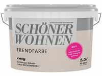 SCHÖNER WOHNEN FARBE Wand- und Deckenfarbe TRENDFARBE, 2,5 Liter, Cosy,...