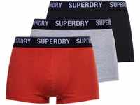 Superdry Boxershorts Superdry Boxershorts Dreierpack TRUNK MULTI TRIPLE PACK Black