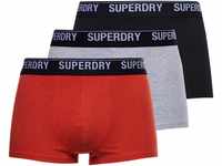 Superdry Boxer (3-St), grau|orange|schwarz