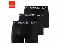NIKE Underwear Boxer TRUNK 3PK (3-St) aus weicher Microfaser-Qualität, schwarz